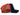 BlackBork Navy Blue/Orange Trucker Hat & V1 Bat Patch