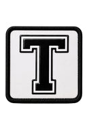 Letter T Patch - BlackBork