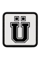 Letter U Patch - BlackBork