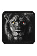 Lion In The Shadow Patch - BlackBork
