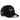 Gorra de béisbol negra BlackBork y parche de rifle dorado V1