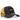 Gorra de camionero BlackBork antracita/amarillo y parche de rifle dorado V1