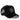 BlackBork gorra trucker negra y parche para monopatín V1