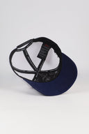 7 numara logolu lacivert-beyaz trucker sapka