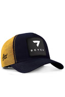 7 numara logolu lacivert-sar trucker sapka