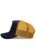 7 numara logolu lacivert-sar trucker sapka