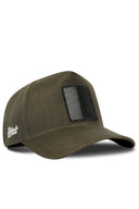 Cordura Khaki Baseball Cap - BlackBork