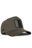 Khaki Baseball Cap - BlackBork