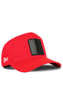 Red Baseball Cap - BlackBork