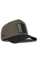 Black & Khaki Baseball Cap - BlackBork