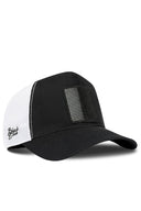 Cordura Black & White Trucker Hat - BlackBork
