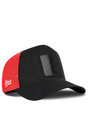 Cordura Black & Red Trucker Hat - BlackBork