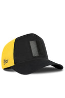 Cordura Black & Yellow Trucker Hat - BlackBork