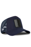 Navy Trucker Hat - BlackBork
