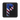 BlackBork V1 Bandera de EE. UU. Letra P Parche negro