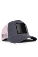 antrasit-pembe trucker sapka