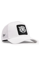 aslan logolu beyaz trucker sapka