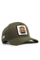 aslan logolu cordura haki beyzbol sapka