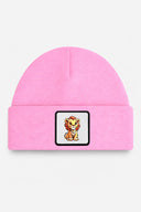 aslan logolu pembe cocuk bere