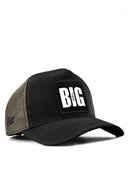 big think cordura siyah-haki trucker sapka