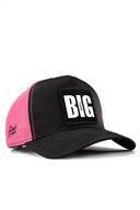 big think cordura siyah-pembe trucker sapka