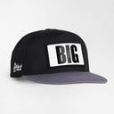 big think logolu gri-siyah hip hop sapka