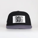 big think logolu gri-siyah hip hop sapka