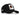 BlackBork Gorra de béisbol negra y parche de león V1