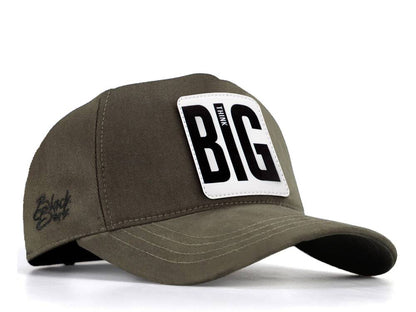 BlackBork Khaki Baseball Cap & V1 Big Think Patch
