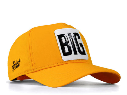 Gorra de béisbol amarilla BlackBork y parche V1 Big Think