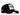 BlackBork Gorra de béisbol negra y parche de ratón V1