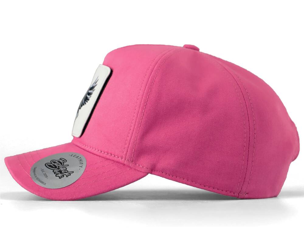 BlackBork Pink Baseball Cap & V1 Rhino Patch