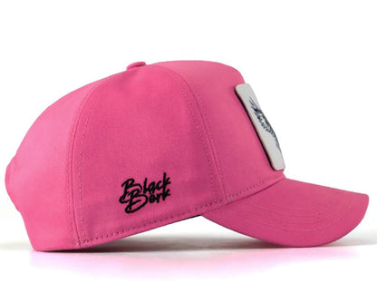 BlackBork Pink Baseball Cap & V1 Rhino Patch