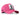 Gorra de béisbol rosa BlackBork y parche Samurai V1