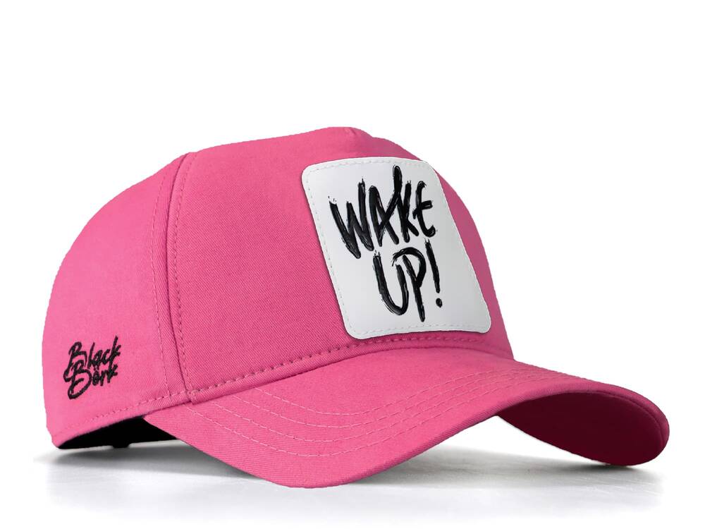 BlackBork Pink Baseball Cap & V1 Wake Up Patch