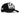 BlackBork Gorra de béisbol negra para niños y parche V1 Bad Panda