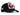 BlackBork Gorra de béisbol negra para niños y parche de tigre musculoso V1