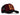 BlackBork Burgundy/Black Trucker Hat & V1 Camel Lion Patch