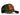 BlackBork Khaki/Black Trucker Hat & V1 Camel Lion Patch
