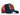 BlackBork Navy Blue/Orange Trucker Hat & V1 Camel Lion Patch