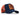 BlackBork Navy Blue/Orange Trucker Hat & V1 Camel Wolf Patch