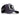 BlackBork Anthracite/Black Trucker Hat & V1 Letter K Patch
