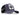 BlackBork Anthracite/Black Trucker Hat & V1 Linear Tiger Patch