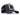 BlackBork Anthracite/Black Trucker Hat & V1 Letter N Patch