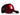 BlackBork Burgundy/Black Trucker Hat & V1 Middle Finger Patch