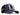 BlackBork Anthracite/Black Trucker Hat & V1 Letter R Patch