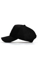 boga logolu siyah trucker sapka