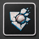 Breaking Ball patch for BlackBork caps