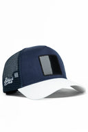 cordura beyaz-lacivert trucker sapka
