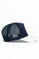 cordura beyaz-lacivert trucker sapka